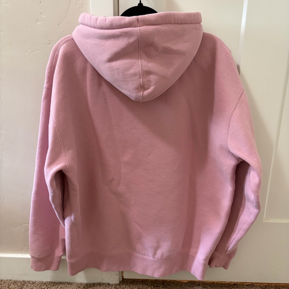 Glossier Pink Hoodie Size L - Picture 3 of 9
